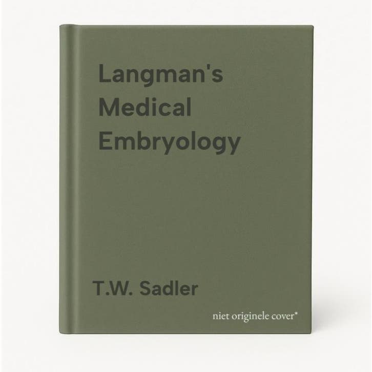 Langmans Medical Embryology 9781975180010 T.W. Sadler, Livres, Langue | Anglais, Envoi