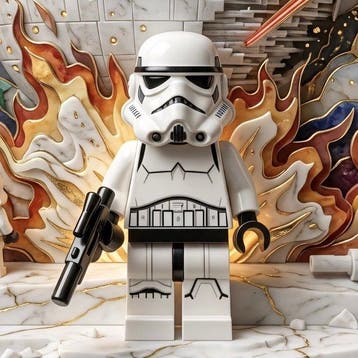 Makayhos - [Canvas] Imperial Stormtrooper – Galactic Empire, Nieuw
