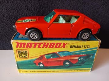 Matchbox 1:64 - Voiture miniature - Renault 17 TL