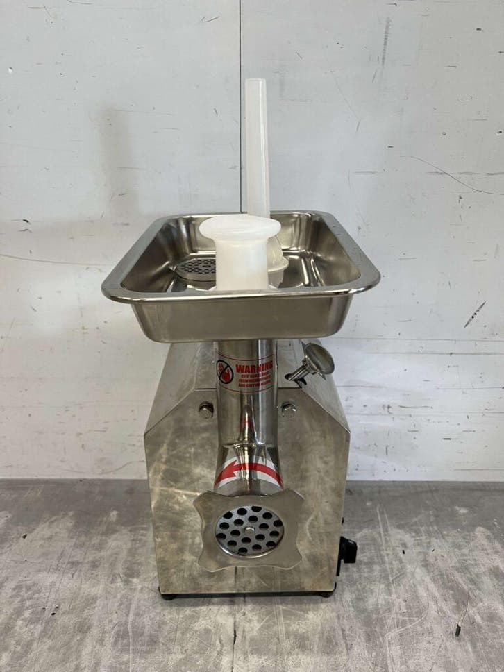 RVS Gehaktmolen Vleesmolen Vleeswolf Profi 80 kg per uur, Articles professionnels, Horeca | Équipement de cuisine, Enlèvement ou Envoi