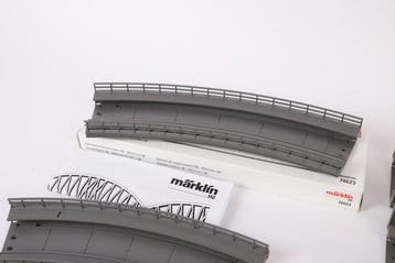 Märklin H0 - 74613/74618/74620/74623 - Modeltrein brugdelen, Nieuw