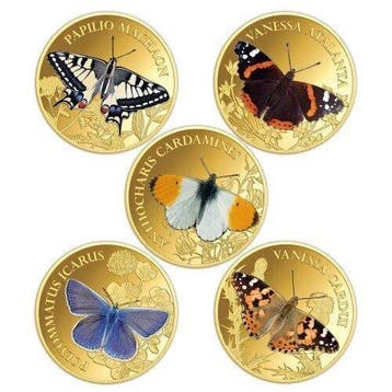 10 x 1/1000 troy oz - Goud .999 - 2024 10 x 1/1000 oz .999, Postzegels en Munten