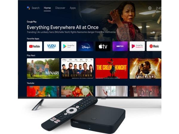 Veiling - STRONG Streaming Box Android TV + DVB-T 4K UHD - C, TV, Hi-fi & Vidéo, Accessoires de télévision