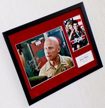 Top Gun - James Tolkan (RIP 2026) (Stinger) Premium Framed,, Nieuw