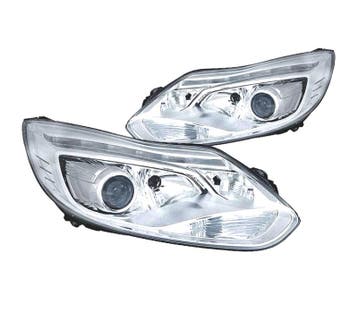 Phares Pour Ford Focus IV 11-14 Feux Diurnes Led, Verzenden
