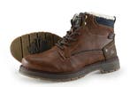 Mustang Veterboots in maat 41 Cognac, Overige kleuren, Verzenden, Boots, Mustang