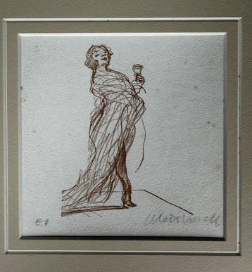 Claude Weisbuch (1927-2014) - Dame Trinquant