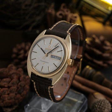 Omega - Constellation C-Shape Chronometer Linen Dial - CD, Nieuw