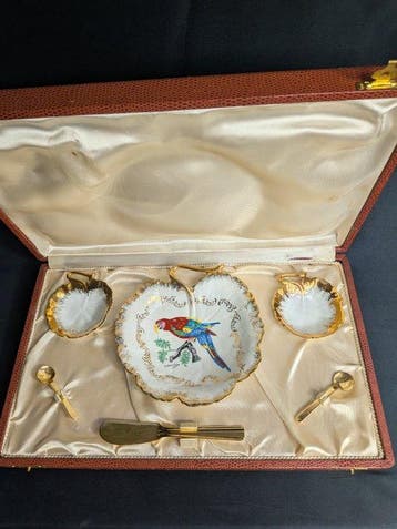 Limoges - luce - Boterschotel (6) - Porselein