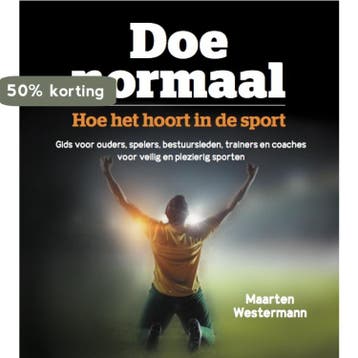 Doe normaal 9789054723998 Maarten Westermann, Verzenden, Maarten Westermann