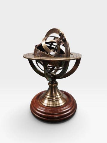 Decoratief ornament - Armillaire sfeer, Antiek en Kunst