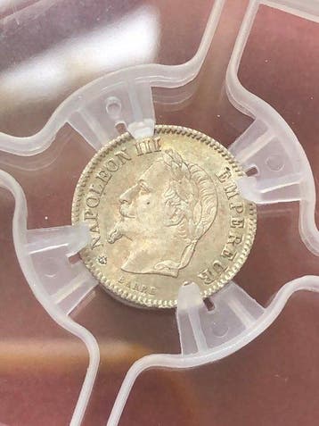 France. Napoléon III. 20 Centimes 1868-A, Paris (Sans prix