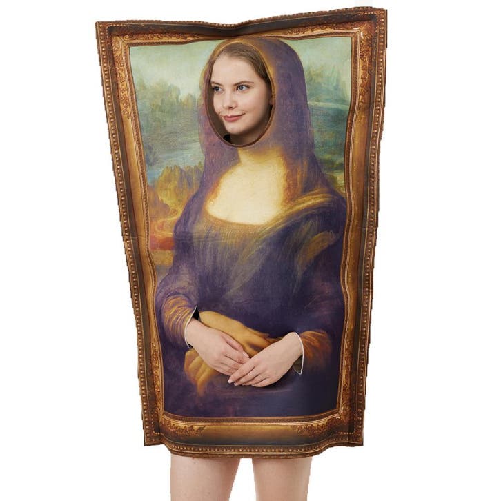 Verkleedkleren - Volwassenen Dames Mannen - Mona Lisa Schild, Verzamelen, Overige Verzamelen, Verzenden