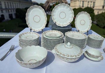 A. Giraud & Cie - Limoges - Tafelservies (54) - Marly -