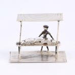 NO RESERVE - J. Weeda - Stoffenkraam - Miniatuur figuur -