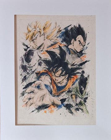 Emma Wildfang - Dtagon Ball Z - Series -ICONIC PANELS, Nieuw