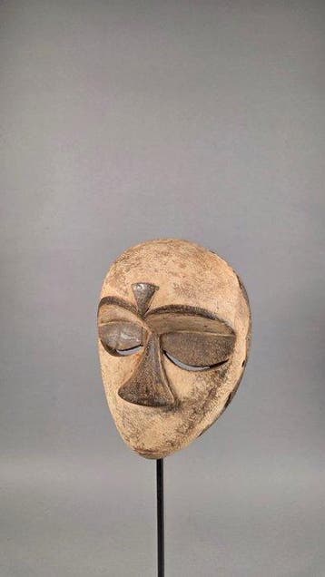 Houten masker - Kwele - Gabon (Zonder minimumprijs)