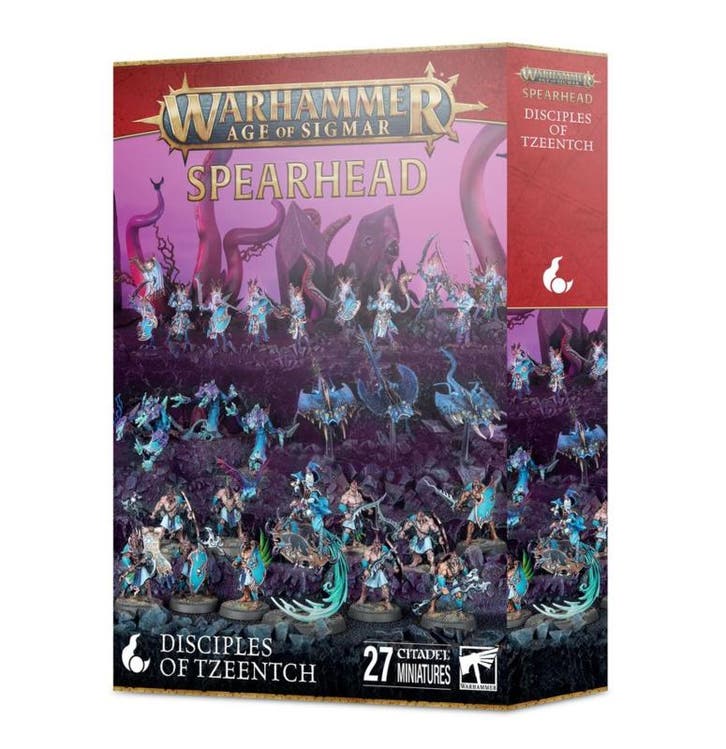 Disciples of Tzeentch Spearhead (Warhammer nieuw), Hobby & Loisirs créatifs, Wargaming, Enlèvement ou Envoi