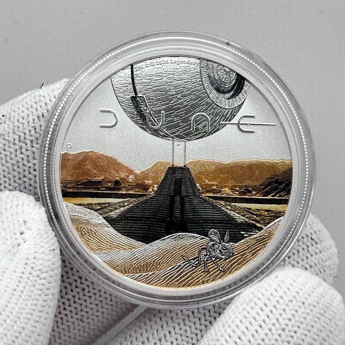Tuvalu. 1 Dollar 2026 – Dune – 1 oz Silver coin – Ag .9999 –, Postzegels en Munten, Munten | Europa | Niet-Euromunten