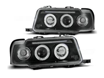 Angel Eyes koplampen Black geschikt voor Audi 80 B4, Auto-onderdelen, Verzenden, Nieuw, Audi