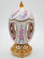 Œuf Fabergé - Maison Fabergé Œuf en forme de cheval de, Antiquités & Art