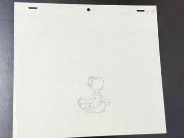 Walt Disney, 1987/90 - Oorspronkelijke animatietekening van, Nieuw