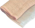 Jute doek Naturel weefsel grof 100 cm rol 5 meter, Nieuw