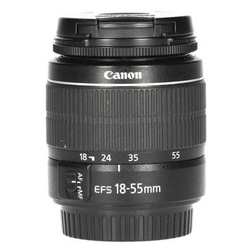 Canon EF-S 18-55mm f/3.5-5.6 III met garantie, Ophalen of Verzenden, Gebruikt