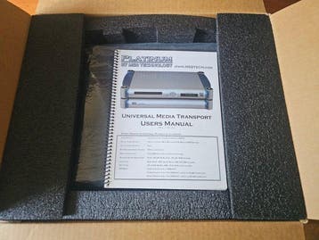 MSB Technology - Universal Media Transport (UMT) Cd-speler, Nieuw