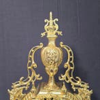 Tafelklok Regency stijl - Verguld brons - 1850-1900 - Top in