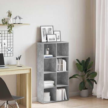 vidaXL Boekenkast/dressoir 66x30x130 cm bewerkt hout, Huis en Inrichting, Verzenden, Nieuw