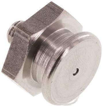 Graisseur plat à tête 16mm Acier inoxydable M6x1 DIN 3404, Verzenden, Nieuw