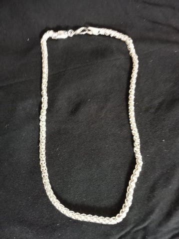 Zonder minimumprijs - Halsketting Zilver - zilveren, Handtassen en Accessoires, Nieuw