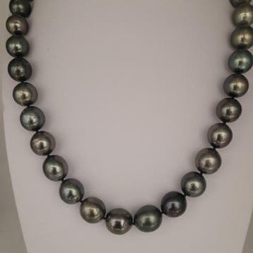 Collier - 18 carats Or jaune Perle - Tahiti