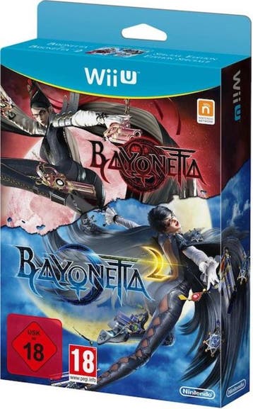 Bayonetta 1 + 2 Special Edition (Wii U Games), Ophalen of Verzenden, Zo goed als nieuw