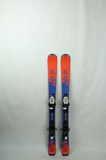 Refurbished - Ski - Salomon QST max jr - 110, Sport en Fitness, Skiën en Langlaufen, Gebruikt, 100 tot 140 cm, Salomon, Ophalen of Verzenden