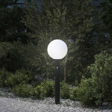 vidaXL Bolderverlichting met sensor 80 cm zwart IP44, Verzenden