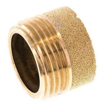 G1 Bronze Fritté Compact Cylindrique Silencieux, Verzenden