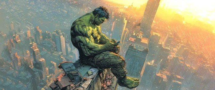 CREATIVE_HUB - Hulk chat addiction, Verzamelen, Film en Tv