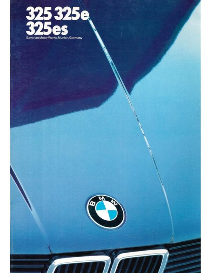 1986 BMW 3 SERIE BROCHURE ENGELS (USA), Livres, Autos | Brochures & Magazines