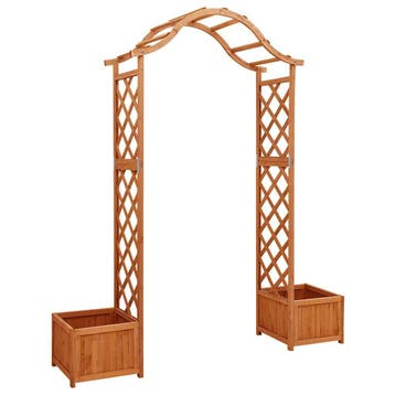 Pergola vurenhout | 59% korting | Retour deal (tuinpergola), Tuin en Terras, Verzenden, Gebruikt, Overige typen