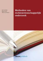 Methoden van rechtswetenschappelijk onderzoek / Boom, Verzenden, Thomas van Golen