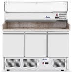 Pizzawerkbank + Opzetkoelvitrine | KitchenLine | 380L | 3, Verzenden, Nieuw in verpakking