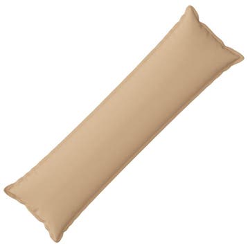 vidaXL Kussen met kussen HOUTEN Crèmekleurig 40 x 145 cm, Maison & Meubles, Accessoires pour la Maison | Coussins, Verzenden