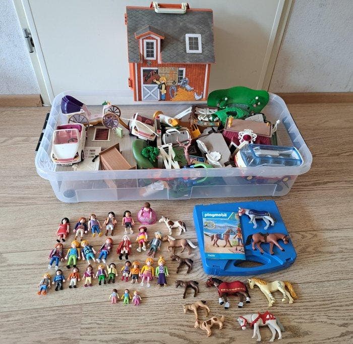 Playmobil - Assorti - Playmobil Mixed Playmobil paarden &, Antiek en Kunst, Antiek | Overige Antiek
