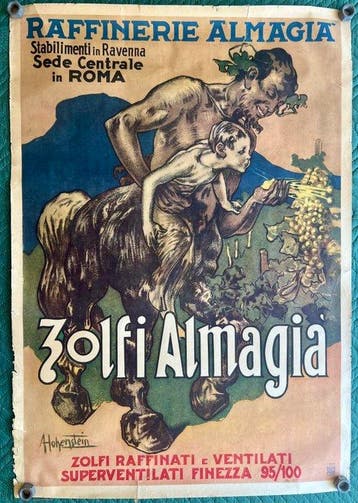 Adolfo Hohenstein - Zolfi Almagia - jaren 1950