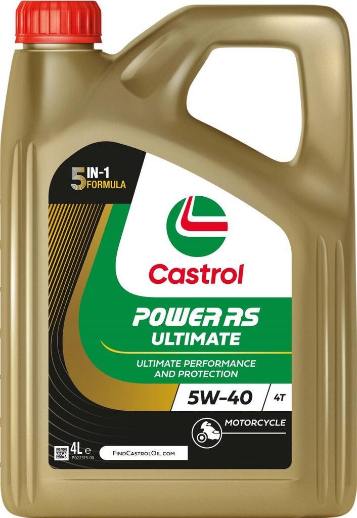Castrol Power RS Ultimate 4T 5W40 4L, Auto diversen, Onderhoudsmiddelen, Ophalen of Verzenden