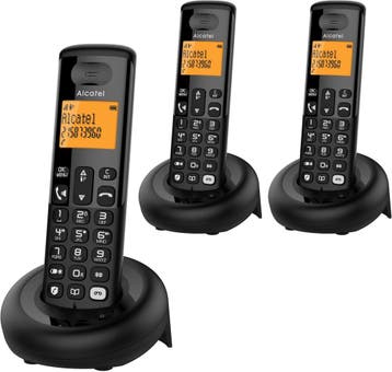 ALCATEL E260 S. Voice Trio – draadloze DECT-telefoon met ant, Verzenden, Nieuw