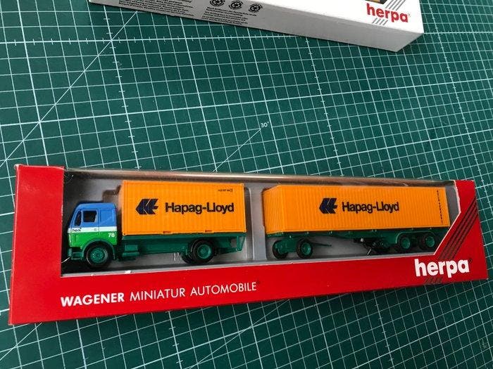 Herpa, Diecast H0, 1:87 - 140652, 142090, 341-5731 - Décor, Hobby en Vrije tijd, Modeltreinen | H0