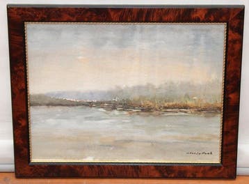 Joan Cardellach Molins (1932-2022) - Paisaje con lago